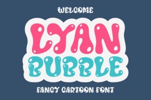 Lyan Bubble Font Download
