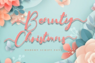 Beauty Christmas Font Download