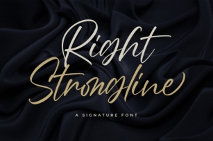 Right Strongline Font Download