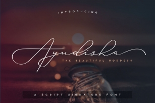 Ayudisha - A Script Signature Font Font Download
