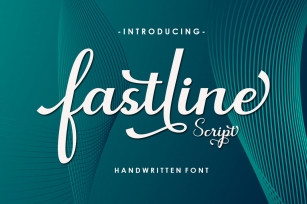 Fastline Script Font Download