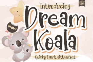 Dream Koala - Quirky Handwritten Font Font Download
