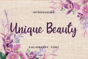 Unique Beauty Font Download