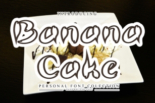 Banana Cake Font Download