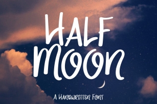 Half Moon Font Download