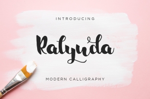 Ralynda - Modern Calligraphy Font Download