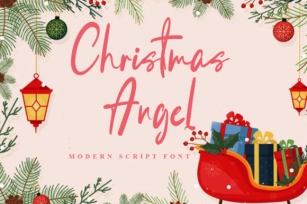 Christmas Angel Font Download