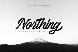 Northing - Modern Script Font Download