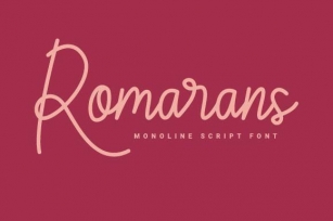 Romarans Font Download