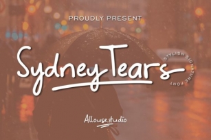 Sydney Tears Font Download