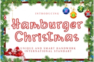 Hamburger Christmas Font Download