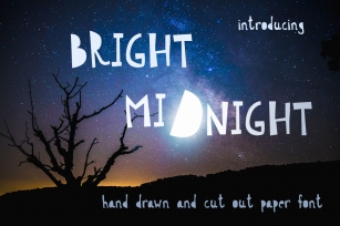 Bright Midnight Font Font Download