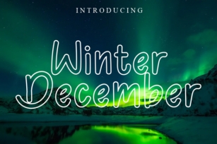 Winter December Font Download