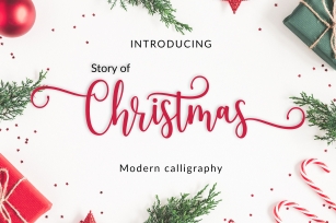 Story of Christmas Font Download