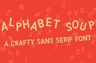 PN Alphabet Soup Font Download