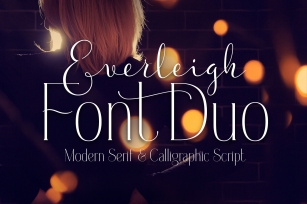 Everleigh Font Duo Font Download