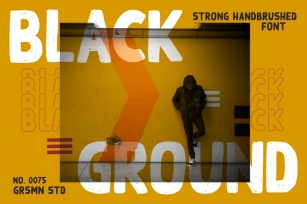 Black Ground Font Download