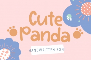 Cute Panda-Cute Handwritten Font Font Download