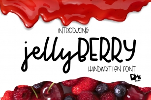 Jelly Berry - Handwritten Font Font Download