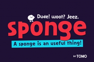 TOMO Sponge Font Download