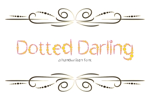 Dotted Darling Typeface 2018 Font Download