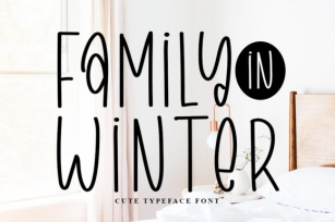 Family in Winter Font Download