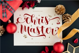 ChrisMaster | Christmas Script Font Download