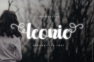 Leonie Script Font Font Download