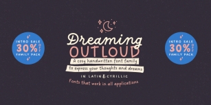 Dreaming Outloud Font Download