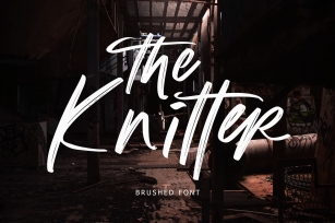 the knitter Font Download