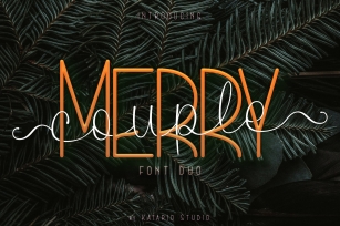 Merrycouple | Font Duo San Serif and Script Font Download