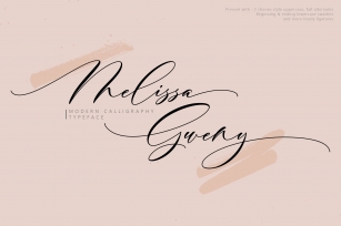 Melissa Gweny Font Download
