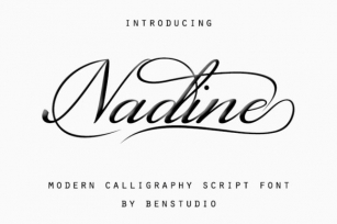 Nadine Font Download