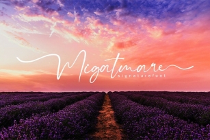 Migatmare | Signature Font Download