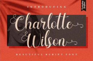 Charlotte Wilson - Beautiful Script Font Font Download