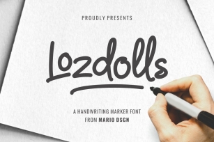 Lozdolls Font Download