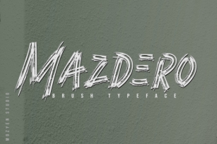 Mazdero Font Download