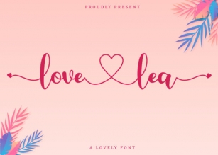 Love Lea Font Download