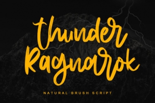 Thunder Ragnarok Font Download