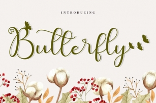 Cute Butterfly Font Download