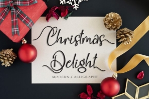 Christmas Delight Font Download