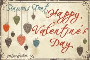 Happy Valentine's Day Font Download