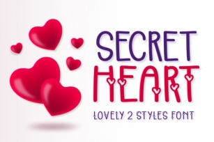 Secret Heart Font Download
