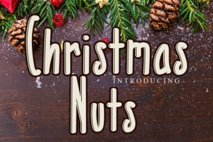 Christmas Nuts Font Download