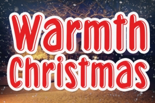 Warmth Christmas Font Download