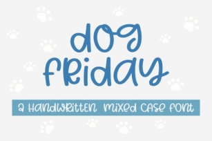 Dog Friday Font Download