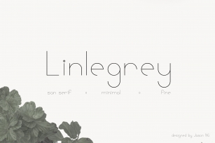 Linlegrey | A Designer Font Font Download
