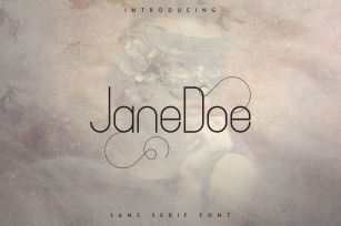 JaneDoe Sans Serif font Font Download