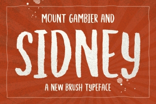 Mount Gambier And Sidney Font Download