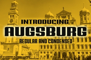 Augsburg Font Download